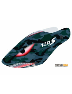 Canopy Fibre Shark Blade 130S Option Rakonheli