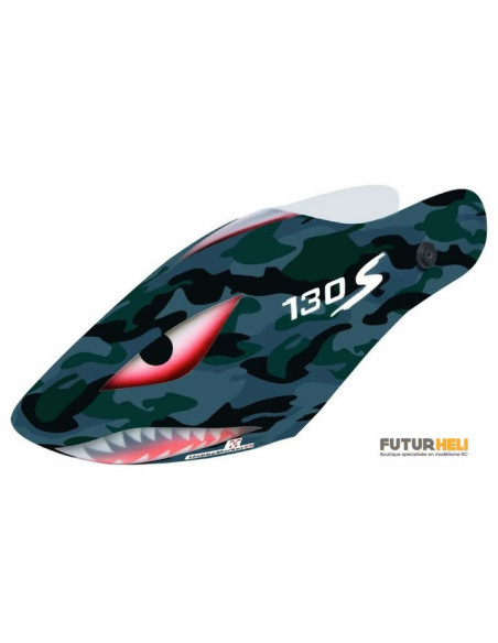 Canopy Fibre Shark Blade 130S Option Rakonheli