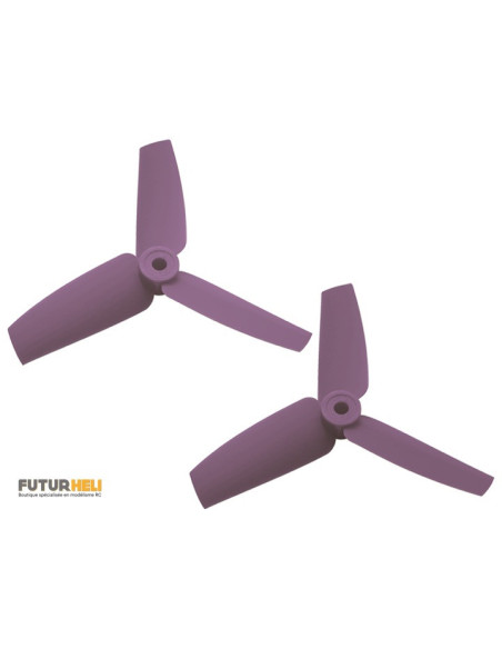 Hélice anticouple orange 65mm (x2) Blade 130S Option Rakonheli