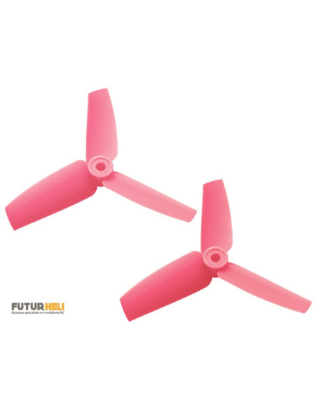 Hélice anticouple orange 65mm (x2) Blade 130S Option Rakonheli