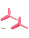 Hélice anticouple orange 65mm (x2) Blade 130S Option Rakonheli