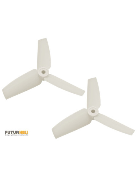 Hélice anticouple violet 65mm (x2) Blade 130S Option Rakonheli