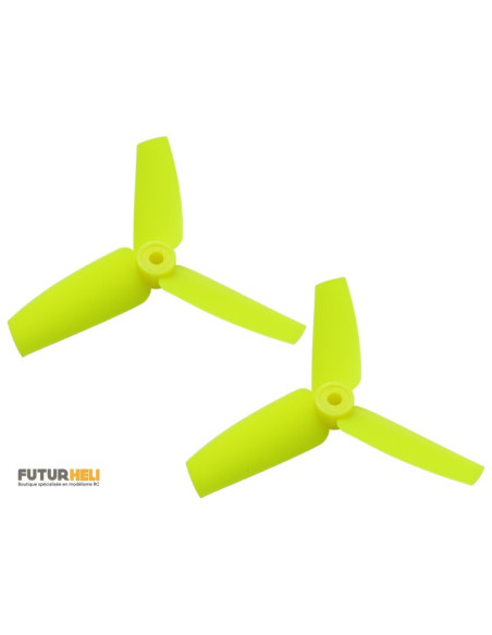 Hélice anticouple blanc 65mm (x2) Blade 130S Option Rakonheli