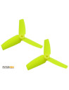 Hélice anticouple blanc 65mm (x2) Blade 130S Option Rakonheli