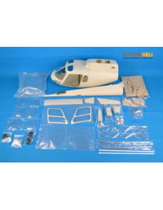 Fuselage AS350 Ecureuil classe 700 à peindre Marvel Craft