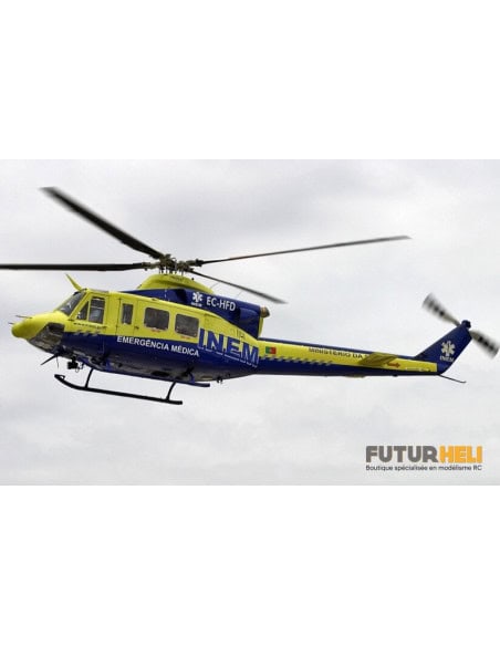 Fuselage Bell 412 Peint classe 600 Marvel Craft