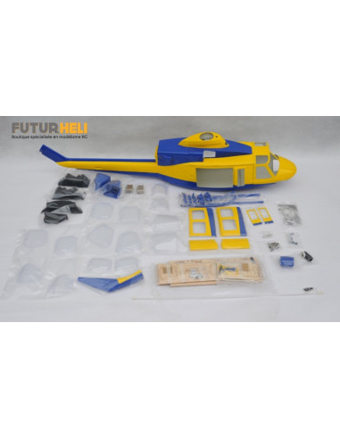 Fuselage Bell 412 Peint classe 600 Marvel Craft