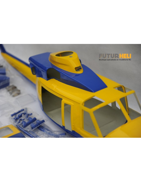 Fuselage Bell 412 Peint classe 600 Marvel Craft