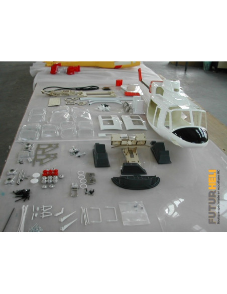 Fuselage Bell 412 Peint classe 600 Marvel Craft