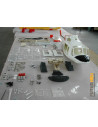 Fuselage Bell 412 Peint classe 600 Marvel Craft
