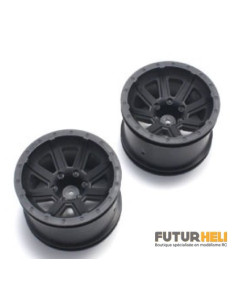 Jante Rage VE Black (x2) Kyosho FAH301BK