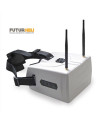 Masque HD FPV 7 pouces 5,8 GHZ 40 canaux Graupner