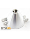 Cone 38mm turbo ventilé (noir) pour axe 5mm Horizon Hobby