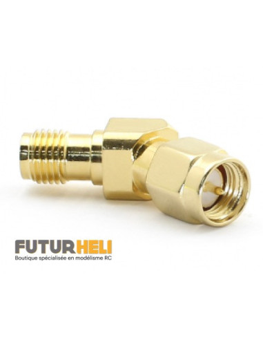 Adaptateur SMA à 45 degrés