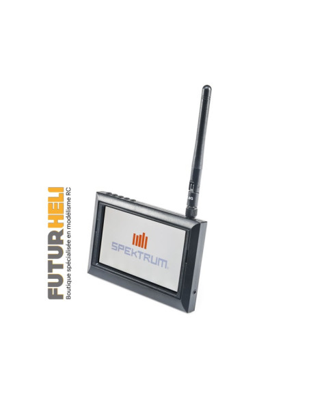 Ecran FPV couleur 4,3 pouces + enregisteur vidéo DVR Spektrum SPMVM435