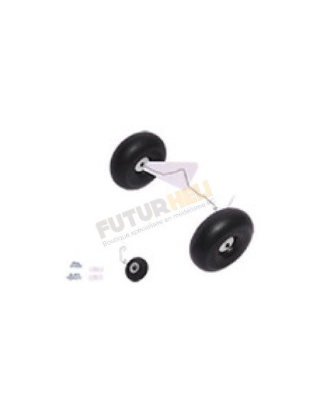 EFLU3954 Set Train d'atterrissage UMX timber E-flite