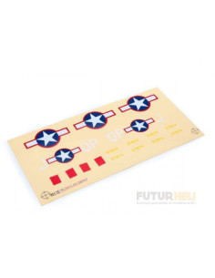 EFLU3260 Planche autocollants UMX P-47 BL E-flite