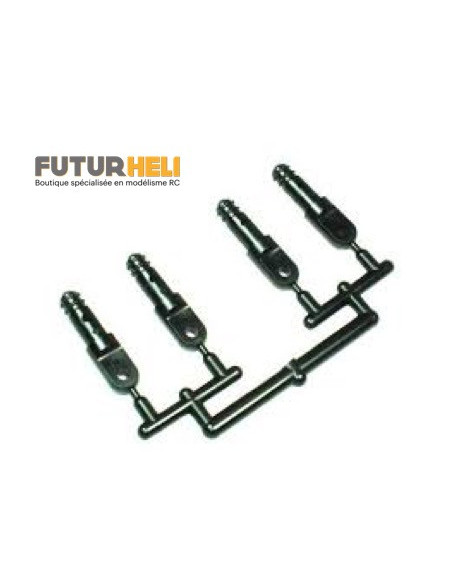 0404-796 Embout tube de aubans (x4) Hirobo