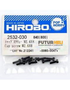 2532-030 Vis BTR M2,6x 8 Hirobo