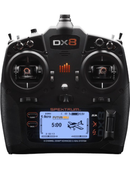 DX8 G2 + récep AR800 Spektrum SPM8000EU