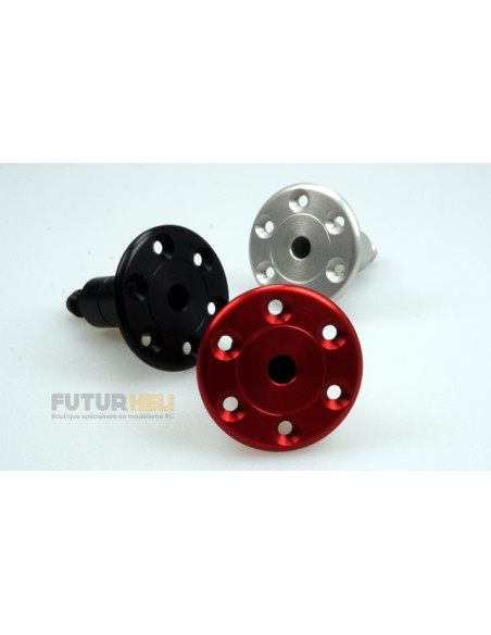 Valve de remplissage carburant Noir