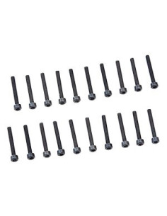 Vis BTR  m3 x 22 mm entièrement fileté 20 pièces