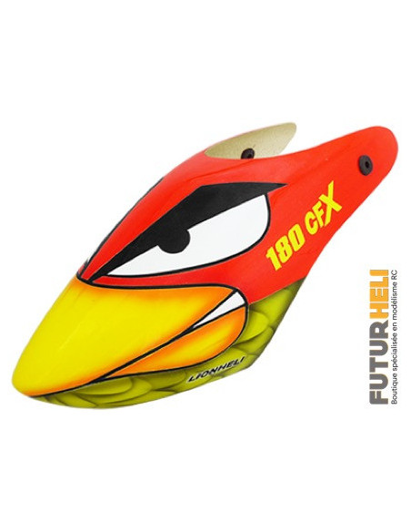 Cabine Fibre Hangry bird Blade 180CFX-Blade trio 180CFX