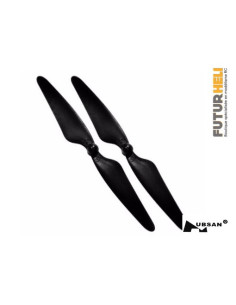 H501S-05B Helice A (x2) noire Hubsan H501S/H501A