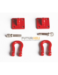 Manille de remorquage avec support (x2) au 1/10eme