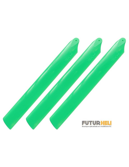 Pales principales (x3) plastique vert blade trio 180CFX
