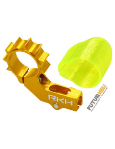 Support moteur AC alu rouge + protection moteur Blade mSR X/S, mCP X/V2/S Rakonheli