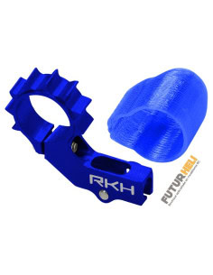 Support moteur AC alu vert + protection moteur Blade mSR X/S, mCP X/V2/S Rakonheli