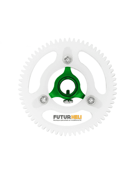 Couronne principale 64T avec hub alu or Blade mCPXBL, mSR X/S, mCP S