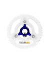 Couronne principale 64T avec hub alu vert Blade mCPXBL, mSR X/S, mCP S