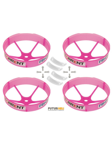 Protection helice rouge (x4) blade torrent 110 FPV Option Rakonheli
