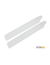 Pales principales 108mm Plastique blanc carbone pour Blade MCP-X/V2/S Option Rakonheli