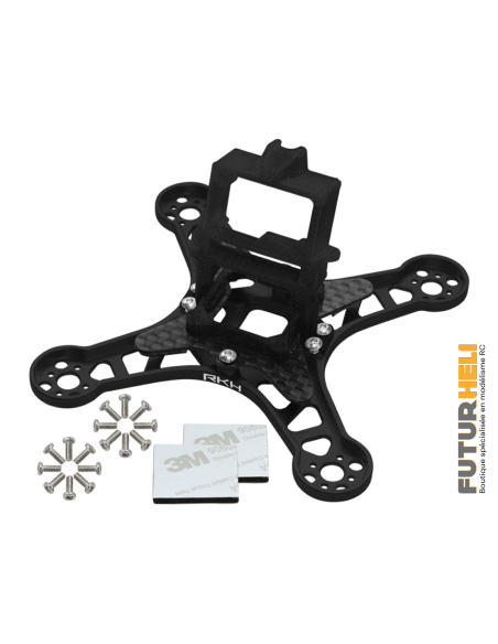Chassis option argent Emax babyHawk by Rakonheli