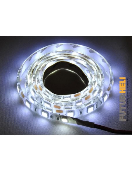 Bande Led Blanc (lumière froide) 12v 1M