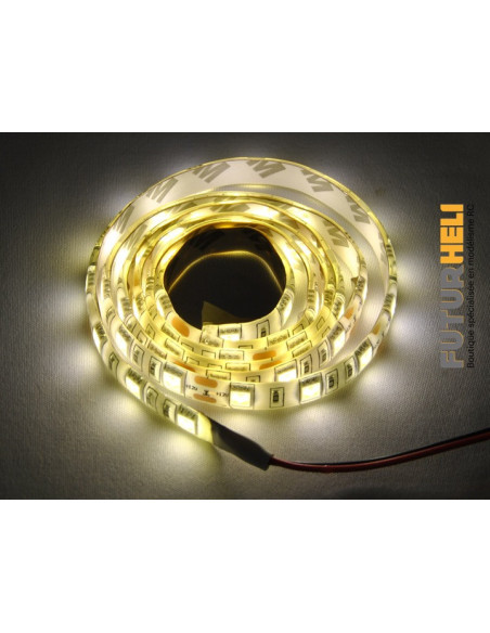 Bande Led Blanc (lumière froide) 12v étanche1M