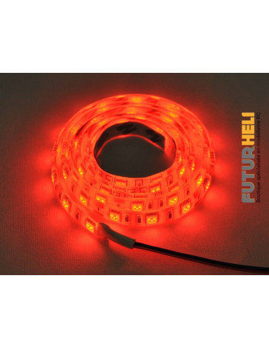 Bande Led Blanc (lumière chaud) 12v étanche1M