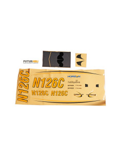 HBZ3229 planche autocollants Carbon Cub S+ 1.3m Hobbyzone