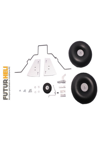 HBZ3223 set roues train CArbon cub S+ 1,3M Hobbyzone