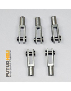 Chape alu M3 pour gros avion ( x5)