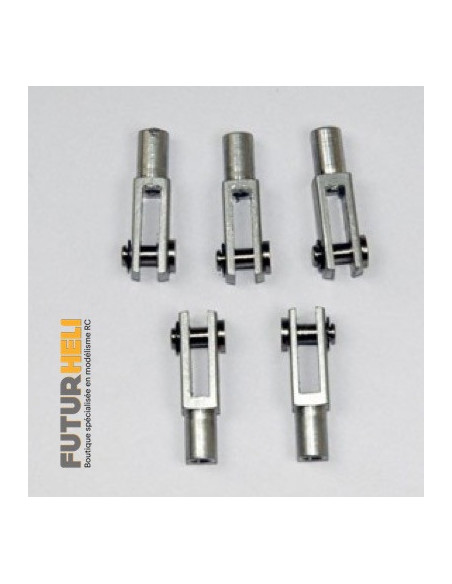 Chape alu M3 pour gros avion ( x5)