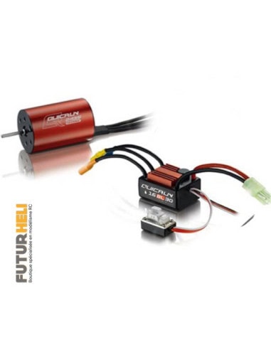 Combo Brushless voiture 1/12 à 1/18 eme Hobbywing