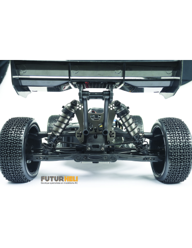 Buggy EPX2  brushless compétition 4x4 1/8eme RTR Blanc/jaune Hobbytech