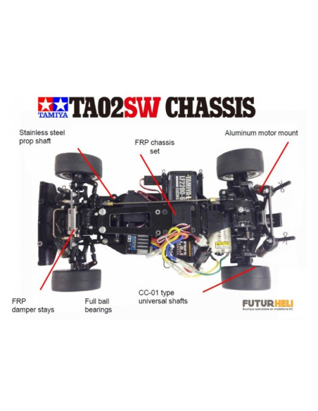 Tamiya Porche Turbo RSR 943 Black edition Kit 47362