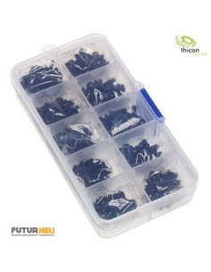 boite de visserie six pans creux acier noir