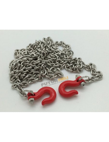 Crochets avec chaine longueur 105 cm