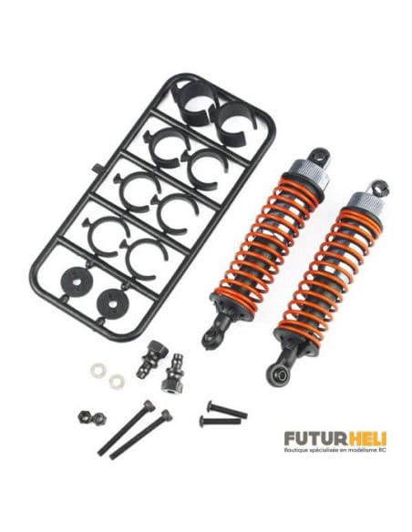 Amortisseurs avant complet universel 1/8eme Hobbytech HT-590001